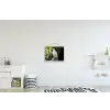 Arend - Hout - Wit - Planten textielposter latten blank klein -kinderkamer