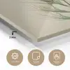 Dennentak - Naaldvormige bladeren - Lichtgroen plexiglas 5mm klein -sfeer2