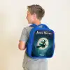 Nachtelijke Vlucht over het Woud Kinderrugzak - Blauw middel -sfeer2