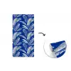 Blad - Palm - Blauw fotobehang vinyl groot 64 -3d