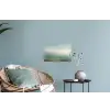 Zee - Horizon - Blauw - Mist Muursticker klein -plant
