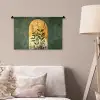 Plant - Bloemen - Wit Wandkleed katoen klein -sfeer4