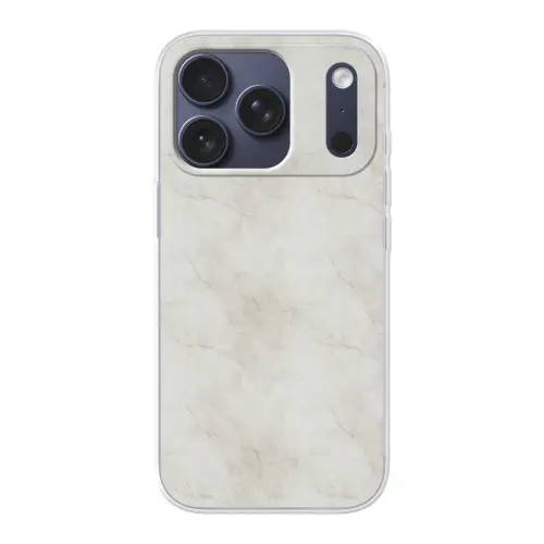 Grijs - Marmer - Aders Telefoonhoesje iPhone 17 Pro klein 878 -3d