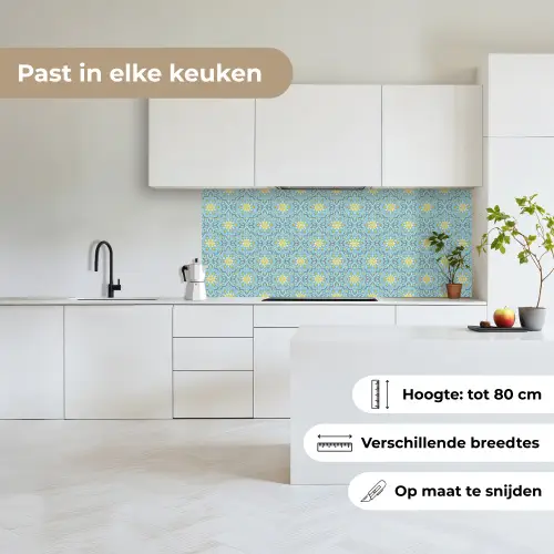 Bloemen - Boho - Patronen - Mandala - Vintage keuken achterwand 2 middel 871 -sfeer4_NL