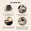 Zonovergoten Fragiliteit Inductie beschermer vinyl 3mm middel -sfeer9