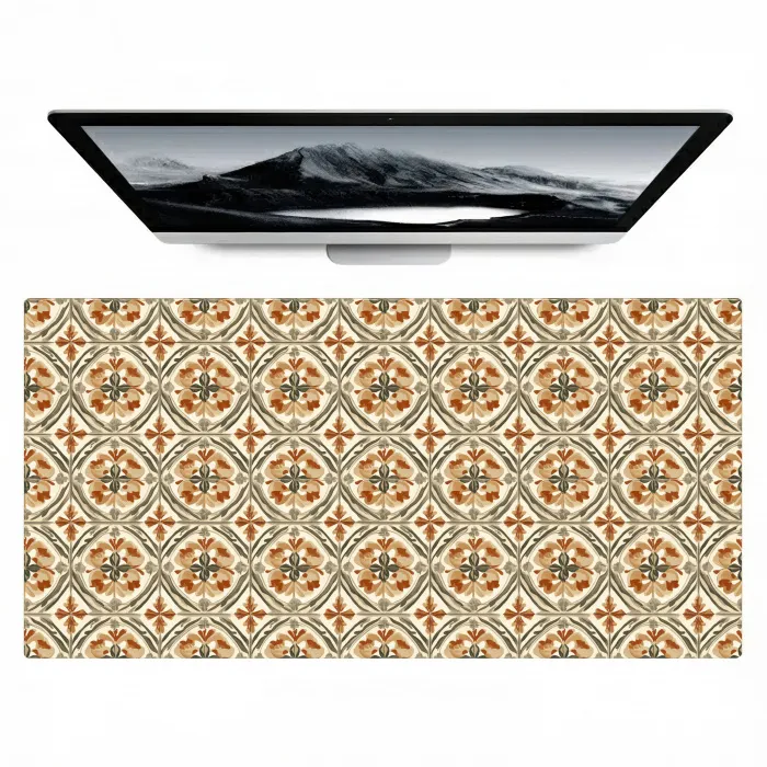 Elegant - Antiek - Kleurrijk Muismat XXL klein 681 -zzz3d