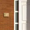 Hout - Traditioneel Naambord Rechthoek middel -sfeer3-rechthoek-S