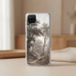 Natuur - Bos - Eik Telefoonhoesje Samsung Galaxy A12 klein -sfeer2