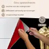 Milkshake - Goud - Drinken - Zwart keuken achterwand spatscherm klein -spatscherm_NL