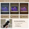 Koraal - Vis - Oranje - Zee Light Box met batterij (Wandlamp) middel -USP_lichtkleurNL