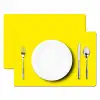 Geel - Citroen - Neon - Kleuren Placemat vinyl groot 368 -zzsfeer2_Kitchenyeah-website