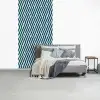 Patroon - Blauw - Lijnen - Zigzag fotobehang vinyl groot 64 -slaapkamer