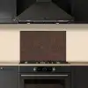 Donker - Bruin - Roest keuken achterwand spatscherm klein 900 -sfeer1