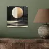Maan - Cirkel - Goud plexiglas 5mm klein -sfeer3