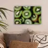 Kiwi - Fruit - Groen canvas 2cm klein -sfeer1