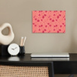 Weidebloemen - Romantisch - Roze poster papier klein 62 -sfeer1