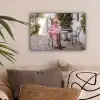 Ochtendjas - Krulspelden - Roze canvas 2cm klein -sfeer1