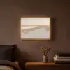 Kustlijn - Horizon - Hek Light Box met batterij (Wandlamp) middel -sfeer4