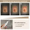 Monster - Knuffel - Oranje Light Box met kabel (Kinderlampje) klein -USP_dimbaarNL