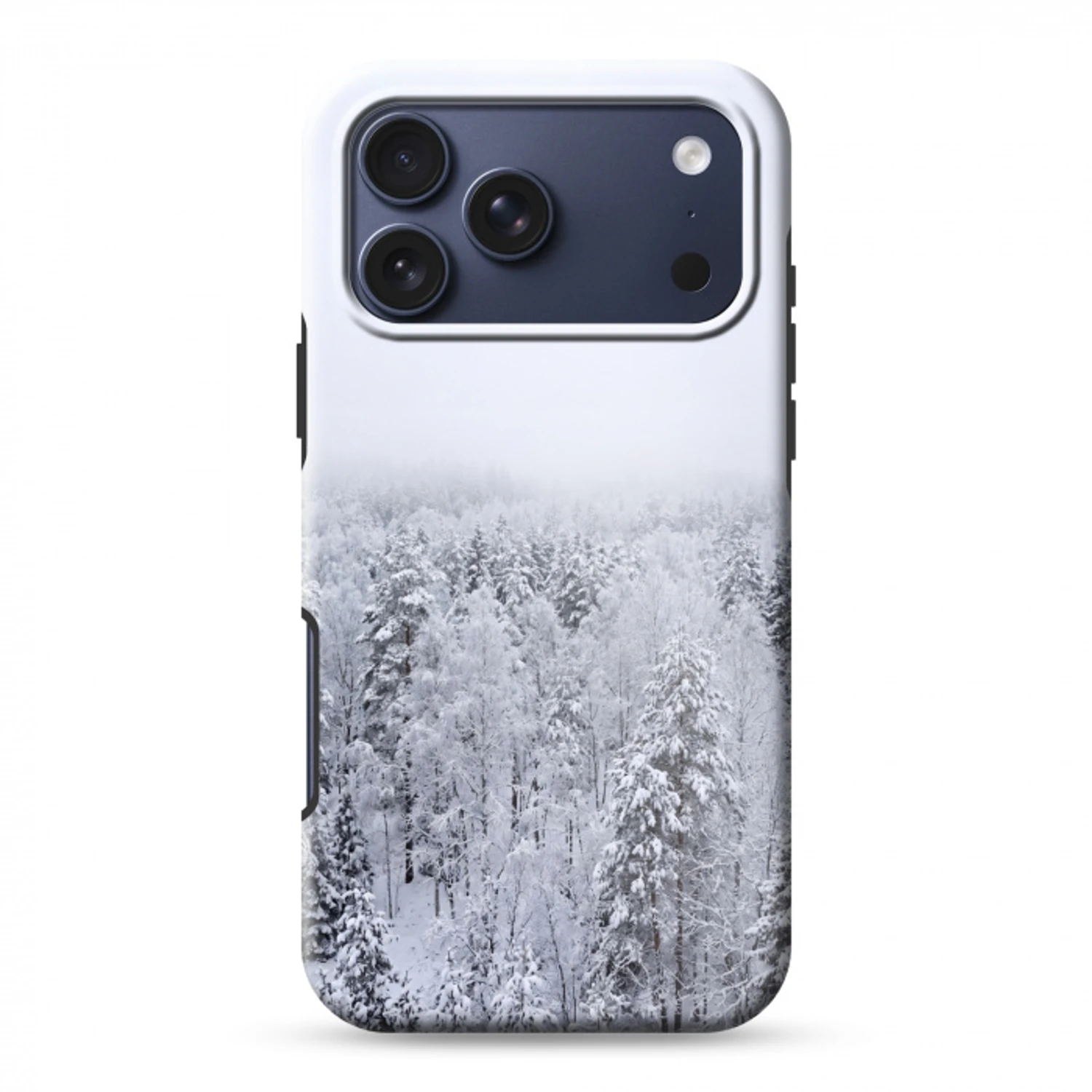 Bos - Sneeuw - Winter - Natuur - Wit Toughcase MagSafe Apple iPhone 17 Pro Max klein -3d