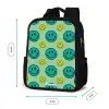 All smiles groen Rugzak - Zwart middel -productfoto_formaten