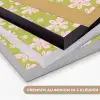 Bloemen - Roze - Getekend - Patroon Textielframe zwart klein -USP_kleurenNL