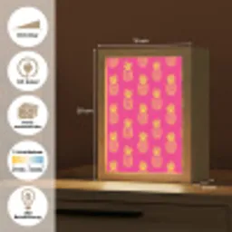 Ananas - Trendy - Roze Light Box met kabel (Tafellamp) klein 925 -USP_websiteoverzichtDE
