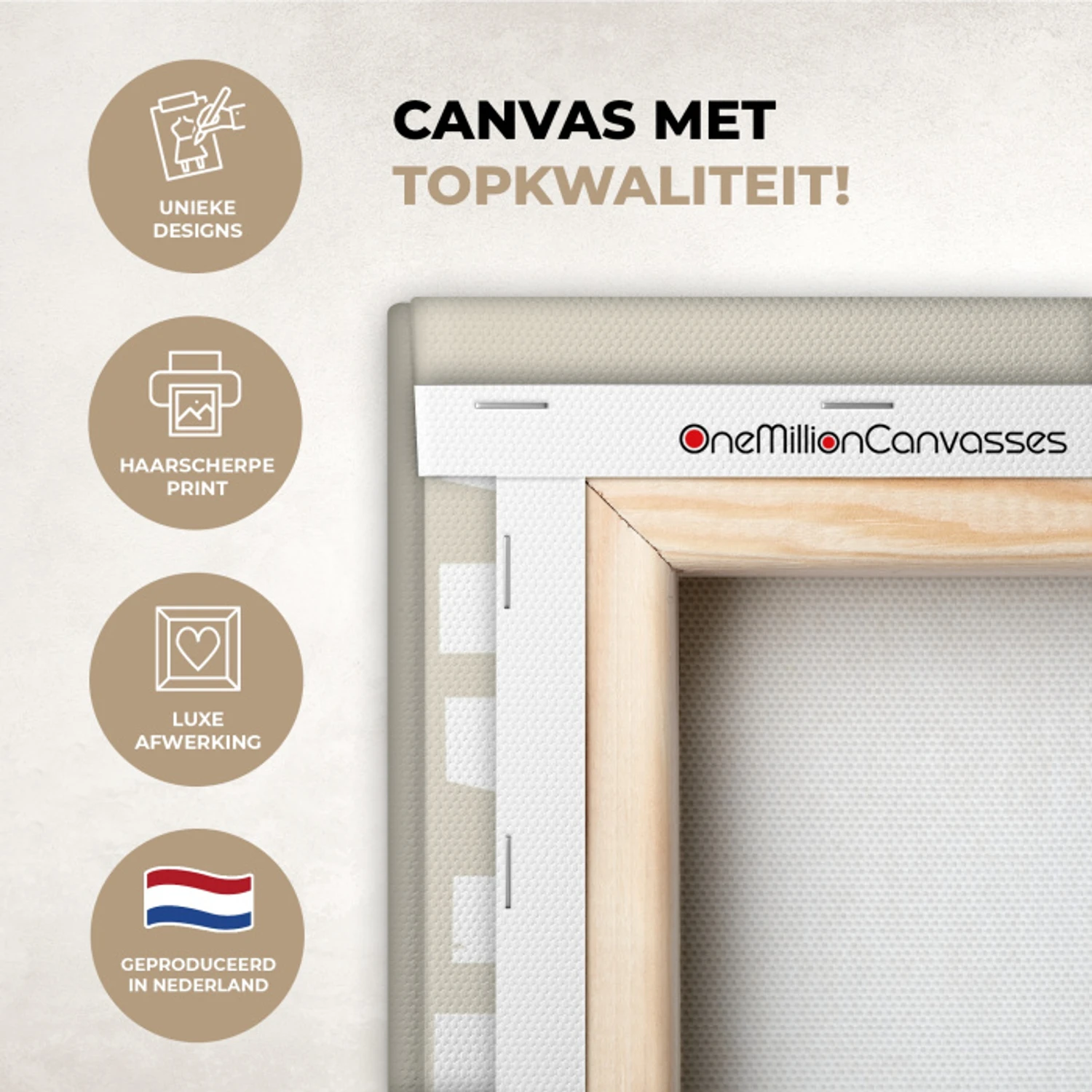 Japandi - Vintage - Japandi - Wit KitchenYeah - Keuken - Canvas klein -zcloseup