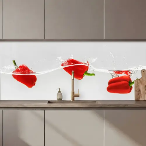 Splash - Groente - Rood keuken achterwand 2 middel zz_3dshopping