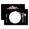 Bloemen - Roze - Tulpen - Vaas Placemat vinyl groot -zzsfeer2_Kitchenyeah-website