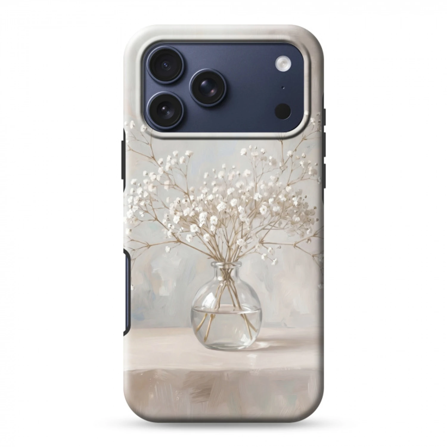 Vaas - Gipskruid - Wit Toughcase MagSafe Apple iPhone 17 Pro Max klein -3d