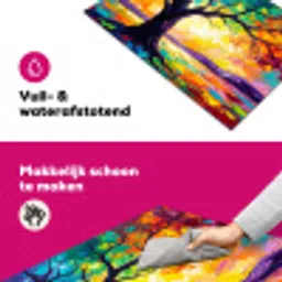 Boom - Landschap - Natuur - Abstract - Kleurrijk Inductie beschermer vinyl 3mm klein -wsfeer6_website