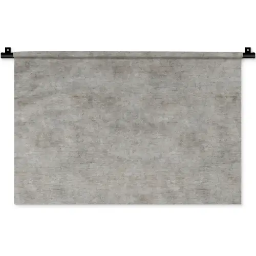 Beton - Oud - Grijs - Patronen Wandkleed katoen klein 269 -zz3d