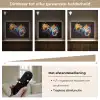 Graffiti - Sport - Fitness - Dumbbell - Gym Light Box met batterij (Wandlamp) middel -USP_dimbaarNL