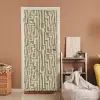 Abstract - Geometrisch - Groen deurposter klein 289 -sfeer1