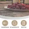Wijn - Glazen - Druiven - Wijngaard Akoestische PET Vilt - Rond klein -closeup_NL