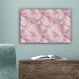 Roze - Kwartsmarmer - Aders canvas 2cm klein 34 -sfeer4