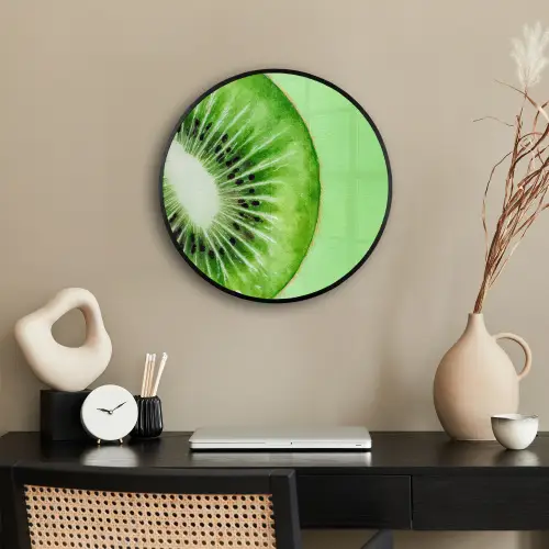 Kiwi - Groen - Fris Fotolijst rond zonder passe partout klein -sfeer1