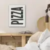 Pizza - Japandi - Decoratie - Vintage PET vilt klein -sfeer3