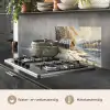 Winter - Sneeuw - Huis - Natuur keuken achterwand spatscherm klein -usp_NL