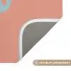 XOXO - Blauw - Perzikkleur Badmat klein -USP_AntislipNL