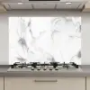 Marmer - Grijs - Wit - Abstract - Marmerlook keuken achterwand spatscherm klein -3d_website