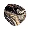 Marmerlook - Zwart - Goud - Wit - Glitter - Marmer Wandcirkel Organisch Forex 3mm klein -3d