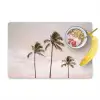 Palmbomen - Zonsondergang - Roze Placemat vinyl groot -zzzproduct_Kitchenyeah-website