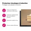 Vanilletaart - Cake - Romig Inductie beschermer vinyl 3mm middel -ysfeer2_website_FR