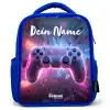 Controller - Neon - Game Kinderrugzak - Blauw middel -3d
