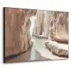 Rotsen - Zee - Zand - Kloof Textielframe zwart klein -3d