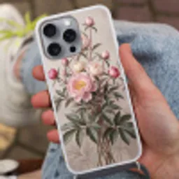 Pioenrozen - Boeket - Roze Hoesje iPhone 16 Pro Max met koord klein -sfeer3