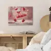 Aardbei - Taart- Eten - Roze PET vilt klein -sfeer3