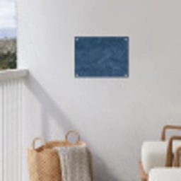 Golven - Textuur - Patroon - Blauw tuinposter los doek klein 239 -sfeer8
